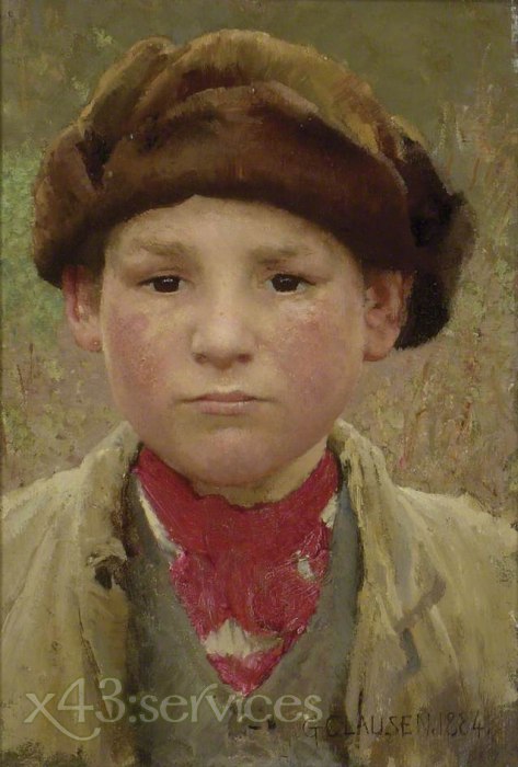 Sir George Clausen - Bauernjunge - Farmers Boy